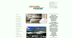 Desktop Screenshot of conceptoexterior.com